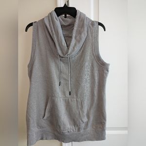 Calvin Klein Performance xl gray sleeveless funnel neck